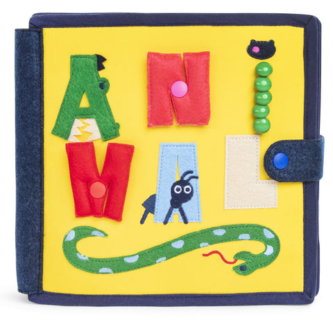 Animals Quiet Book 3+